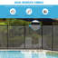 3.6m x 1.25m Privacy Fence Panel