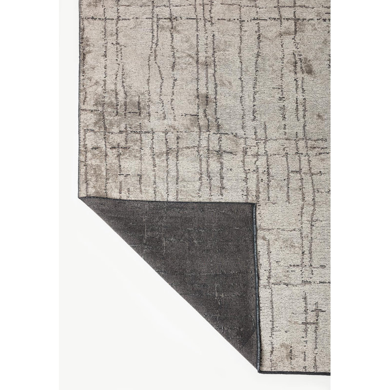 Rapture Abstract Area Rug, Rectangle 6'7" x 8'3"