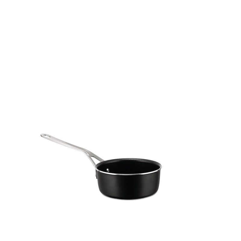 16 cm Black Aluminum Non-stick Saucepan