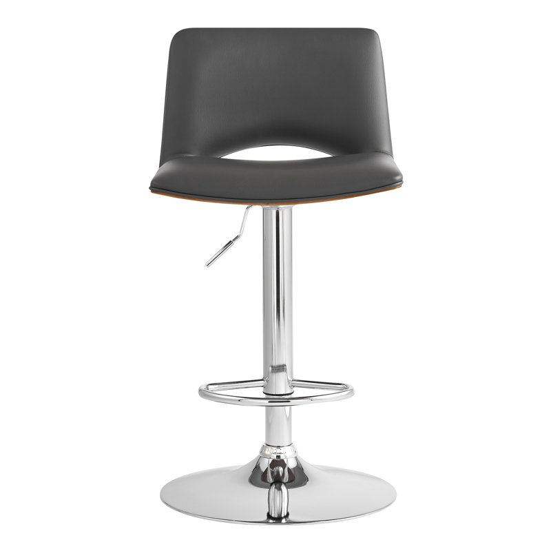 Tabouret de bar Sobieski, Argent, Gris