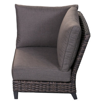 Causeuse Arshmaan avec coussins Sunbrella