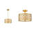 Aubreeana 2-Light Drum Pendant