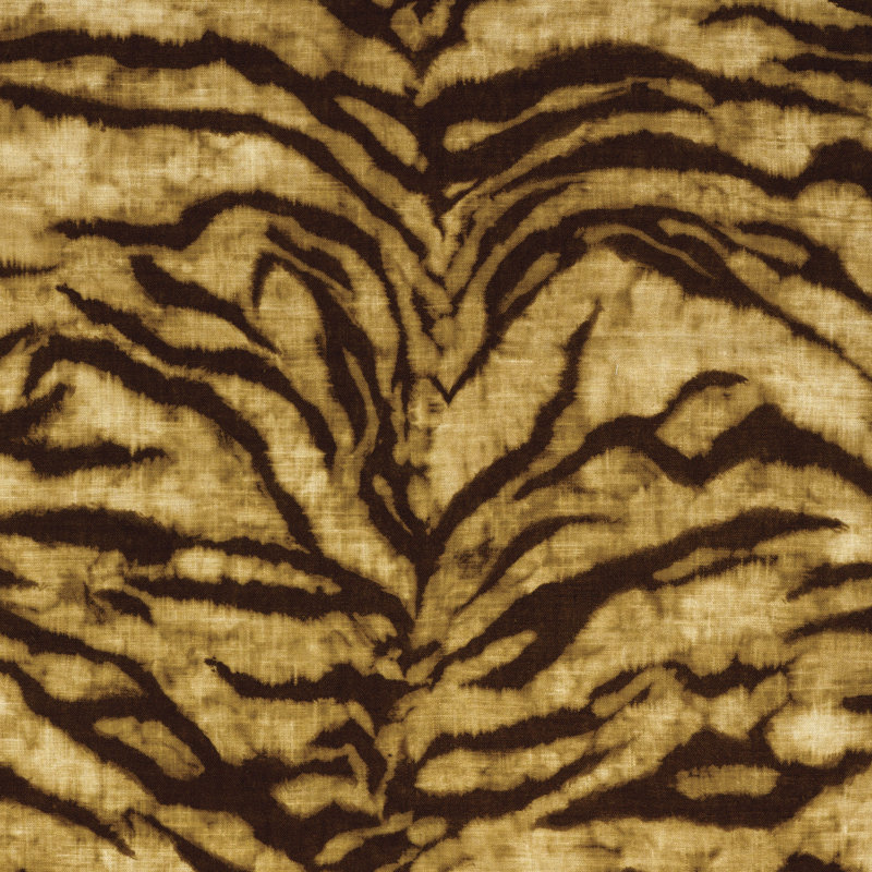 Tigre Linen Print Fabric