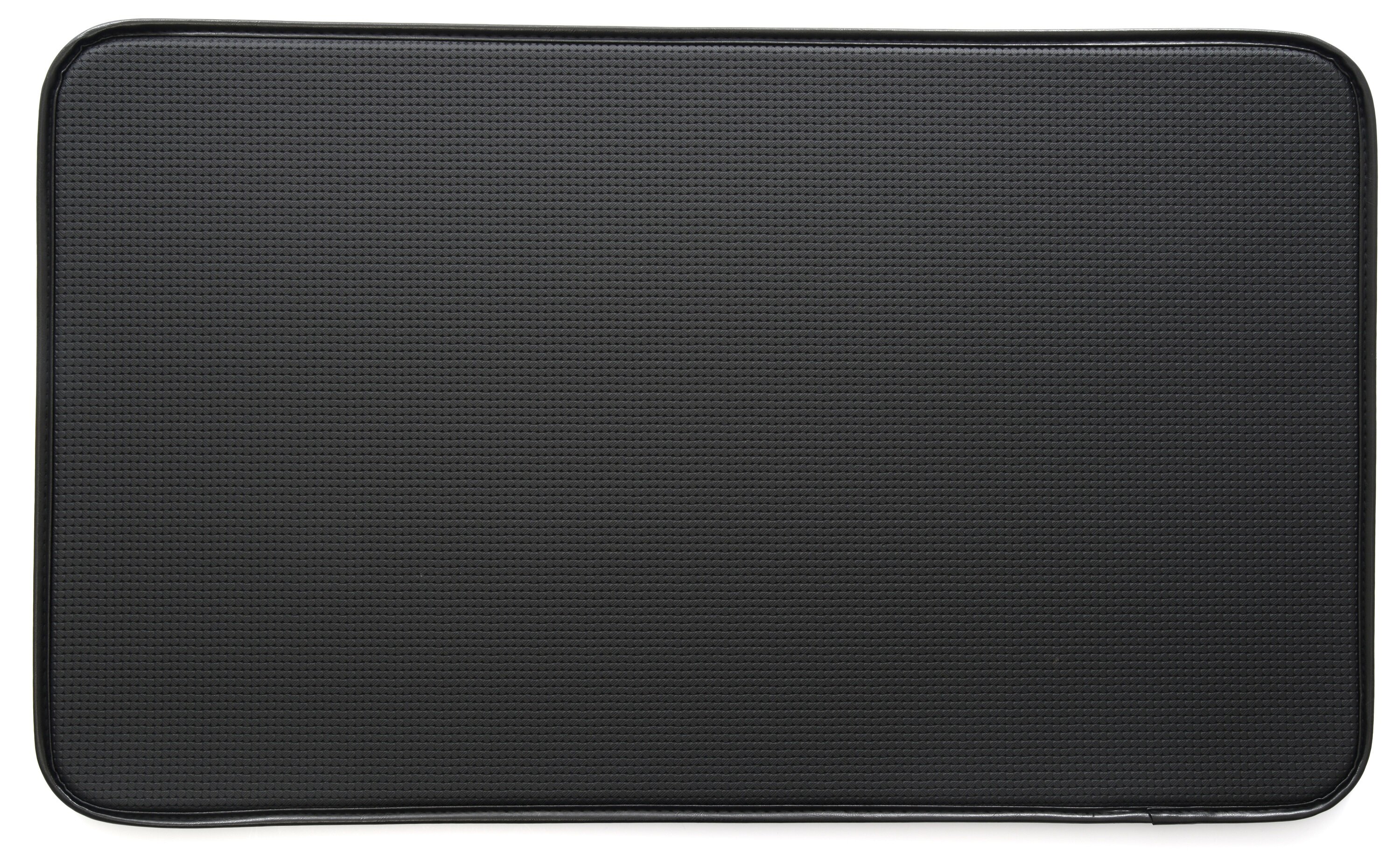 Rebrilliant Bouck Comfort Kitchen Mat, Black