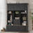 75'' H Entryway Hall Tree With Bench And Storage, 5-In-1 Modern Hall Tree With Coat Rack, 6 Drawers, 3 Cabinets And 3-Tier Top Storage For Hallway, Entryway, Living Room-556480616