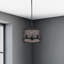 Luminaire suspendu tambour 4 lumières Glen-16473871