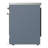 Majestic III Series 30 Inch Induction Range with 4 Induction Elements in Blue Grey (Chrome Trim)-124828614-124828612