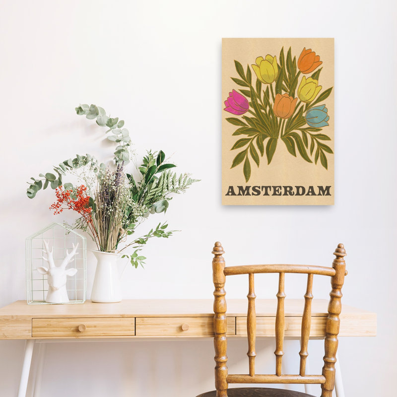 Impression sur toile Amsterdam, 24" H x 16" W