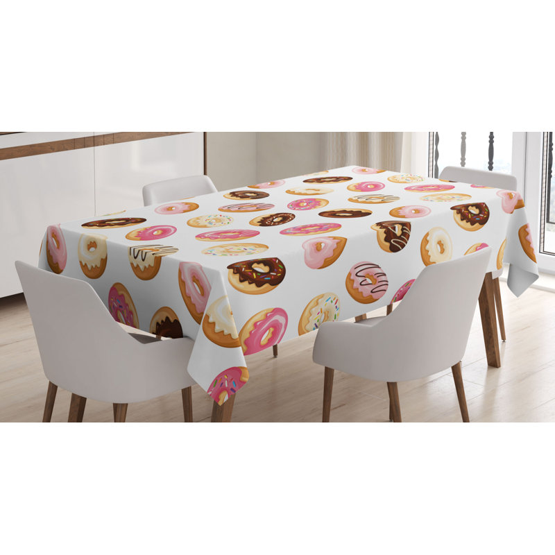 Geometric Tablecloth, 70" L x 52" W