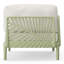 Fauteuil de patio à assise profonde avec coussins