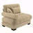 Milano Sofa LSF W/3 pillows - Beige