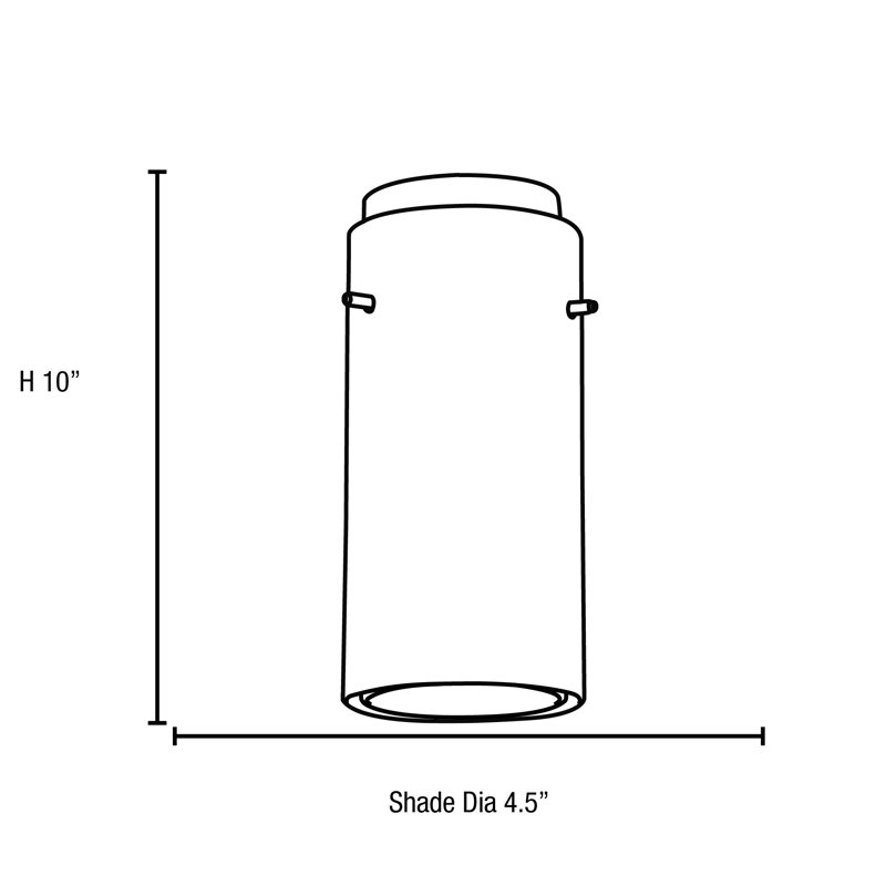 Clarksburg 1 - Light Single Pendant, Clear Opal, Oil Rubbed Bronze