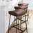 Upholstered Counter Height Saddle Bar Stool-1133445345-1140107955