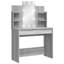 Micsunel Dressing Table with Mirror-968247666