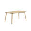 Solid Wood Base Dining Table-1347160075