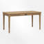 Bureau en bois avec tiroir de rangement 60 "pour bureau à domicile et salle d'étude-467923580