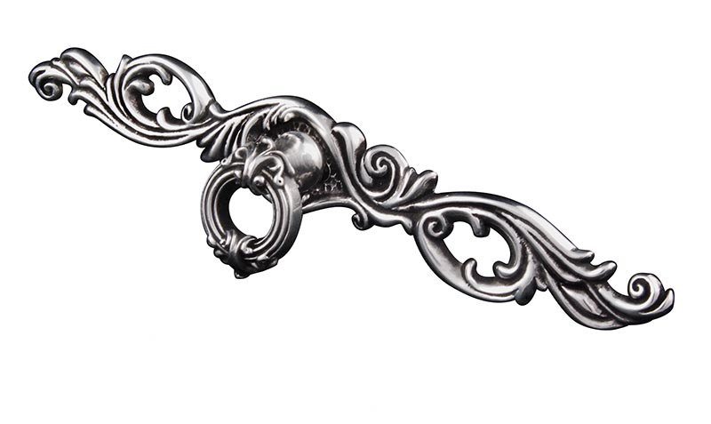 Sforza Novelty Knob, Antique Silver