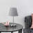 Small Nightstand Lamp with Slender Base Modern