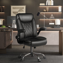 Montes Jett Executive Office Chair, Reclining Backrest, Retractable Footrest The Twillery Co. Upholstery Color: White