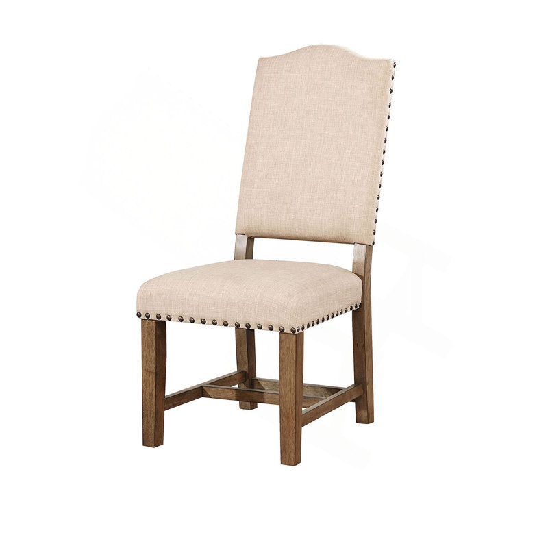 Chaises de salle à manger formelles 2 pièces Beige