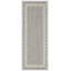 Pavillon de jardin argenté 7 pi 10 po X 10 pi 3 po Tapis intérieur / extérieur-254168271