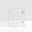 Medium Clear View Pet Crate with Gold Latch-1029168813