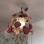 Lustre rose à intensité variable 1 lumière