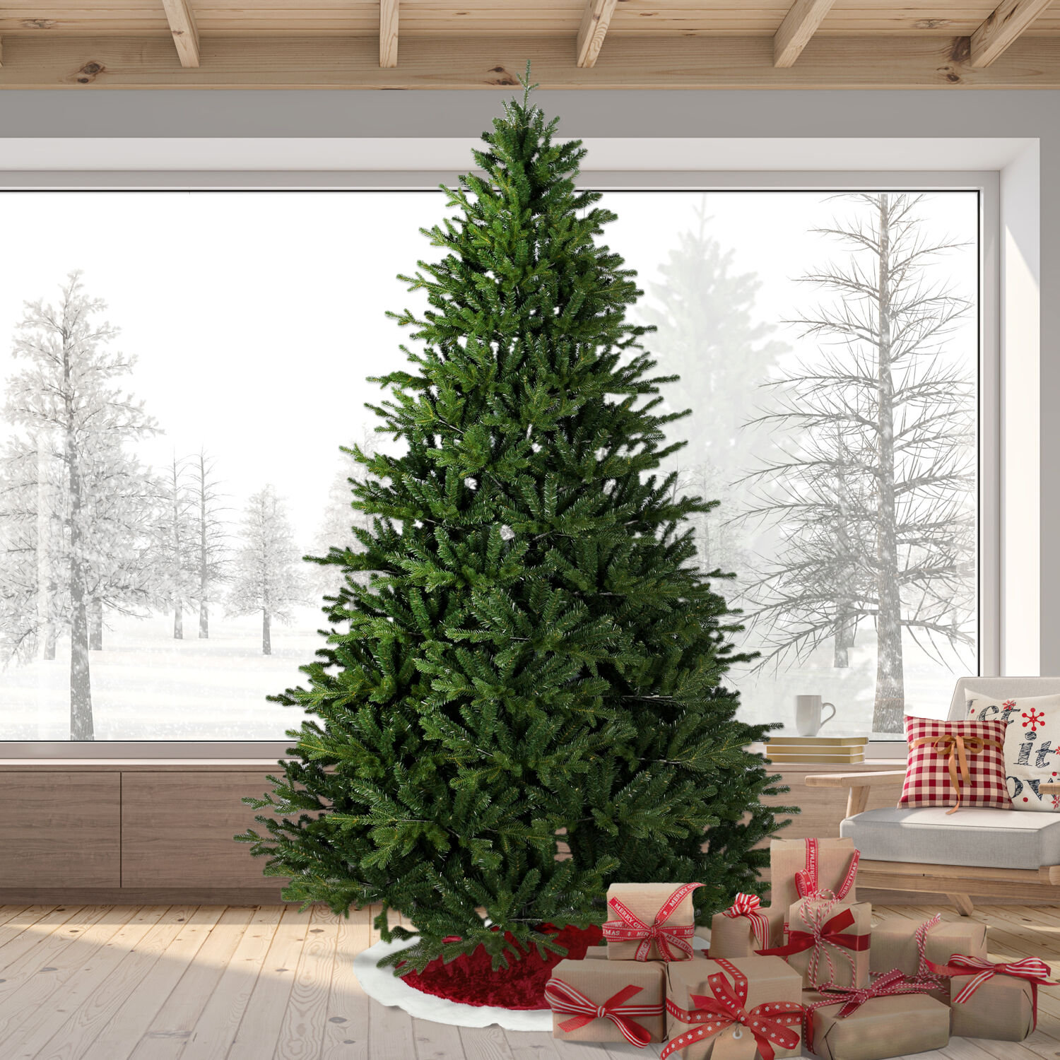 Oregon Pine Pine Christmas Tree, 9'