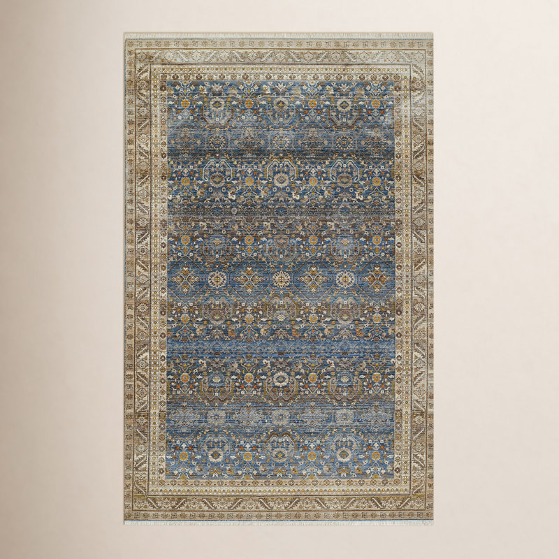 McKellen Oriental Indoor Rug, Round 5'