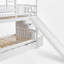 Lit superposé simple au-dessus de simple avec lit gigogne et escalier de rangement-1319071047