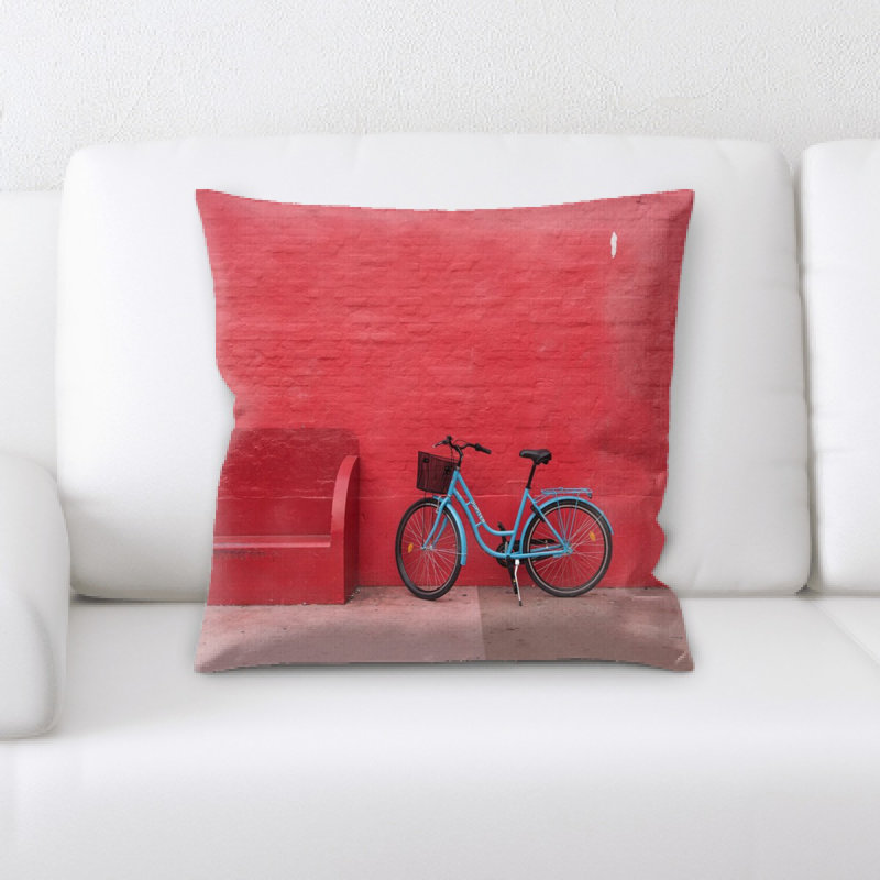 Focus Microsuede Reversible Throw Pillow