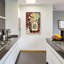 Art mural en verre Winston Porter «Floral Fling I Cream» par Candra Boggs-2131933340
