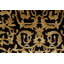 Hand-Knotted High-Quality Black and Gold Area Rug