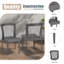Ensemble de 2 chaises empilables-1559963440