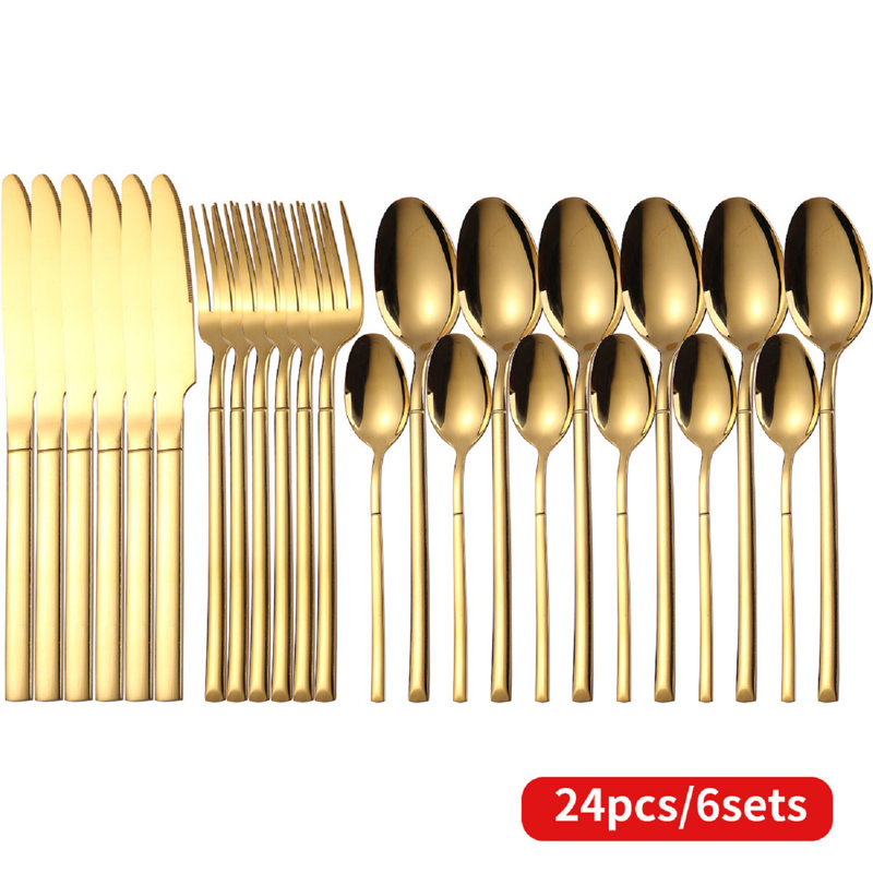 Ensemble de couverts Mercer41 Khalli, Or