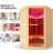 Lucerne Canadian Hemlock Pentagonal Double Infrared Sauna