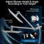 Shower Head Combo,8 Inch High Pressure Rain Shower Head with 11 Inch Adjustable Extension Arm and 3 Settings Handheld Shower Head Combo with Long Hose-114181609