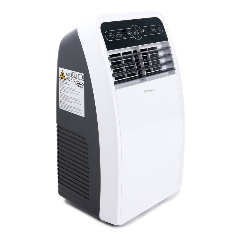 Shinco 8,000 BTU White Portable Air Conditioner with Remote