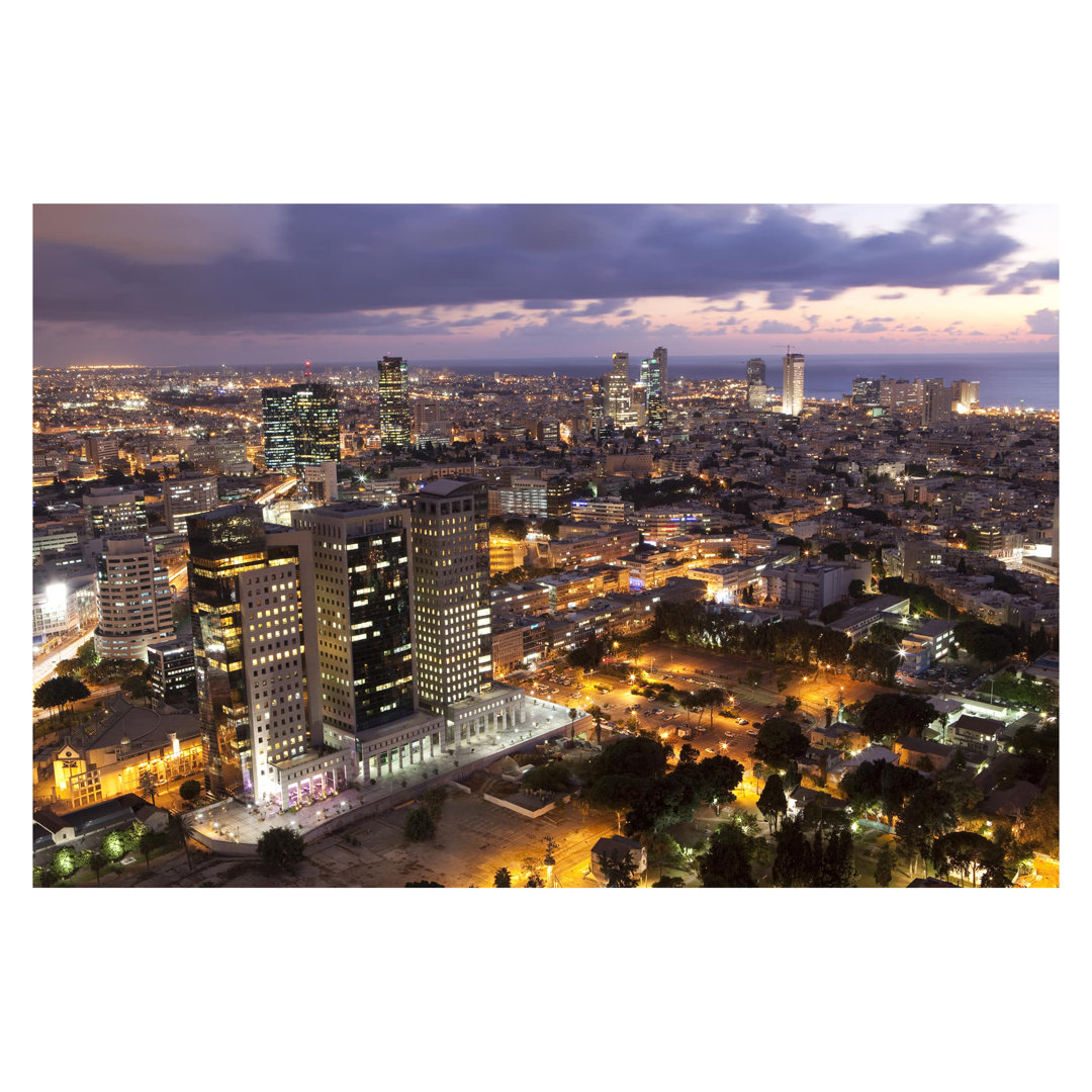 Tel Aviv 3.2m x 480cm Textured Matt Peel & Stick Wall Mural