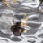 Jaleiya 2-Light Dimmable Hammer Glass Flush Mount Ceiling Light