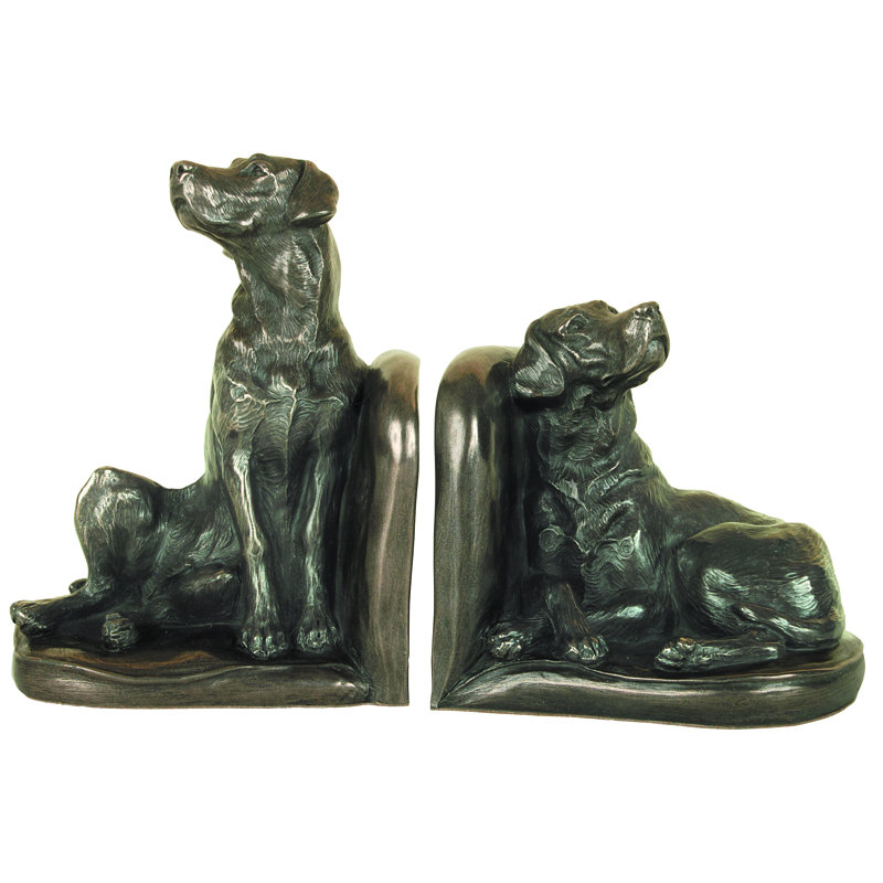Farmhouse / Country Metal Non-Skid Bookends
