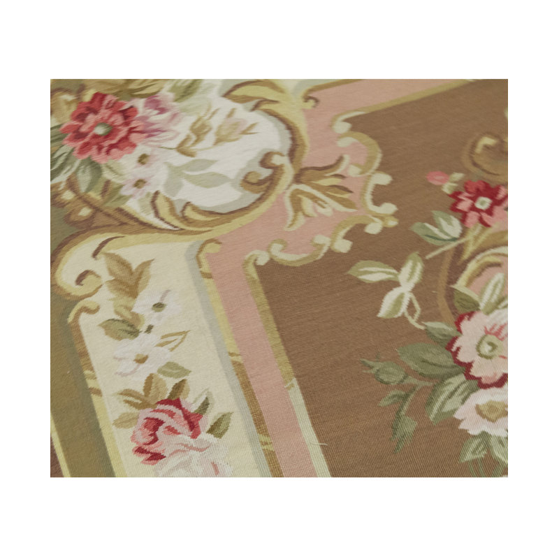 Aubusson Renaissance Wool Oriental Area Rug