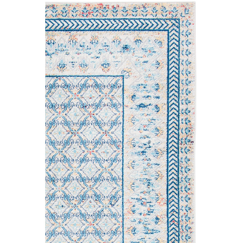 Brentwood Performance Oriental Rug, Square 6'7"