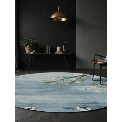 Machine Washable Grey Area Rug