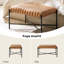 Banc en faux cuir Channel-1021281106
