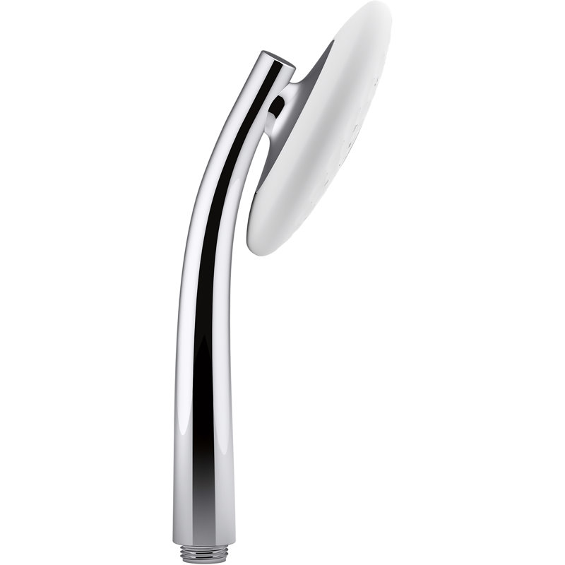 Exhale B120 Rain Handheld Shower Head, Polished Chrome