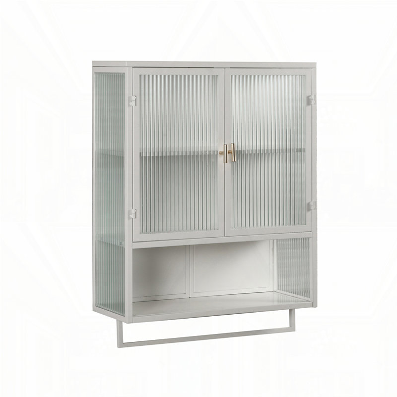 Armoire murale moderne à deux portes 23,62 po