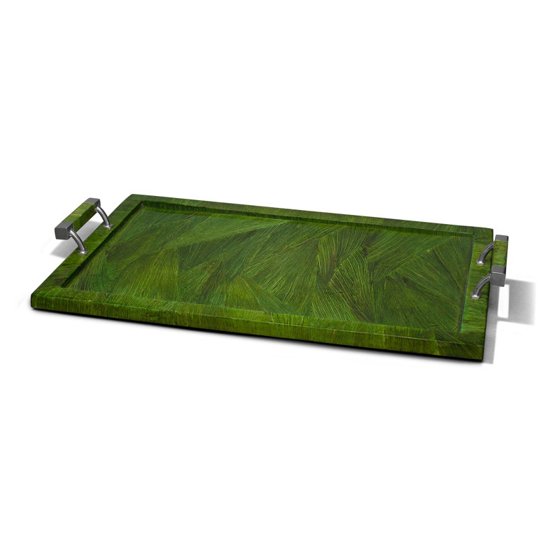 Decorative Tray, Marble, Green