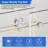 Single Sliding Frameless Shower Door 8Mm Thickened Tempered Glass Stainless Steel Hardware-120558966