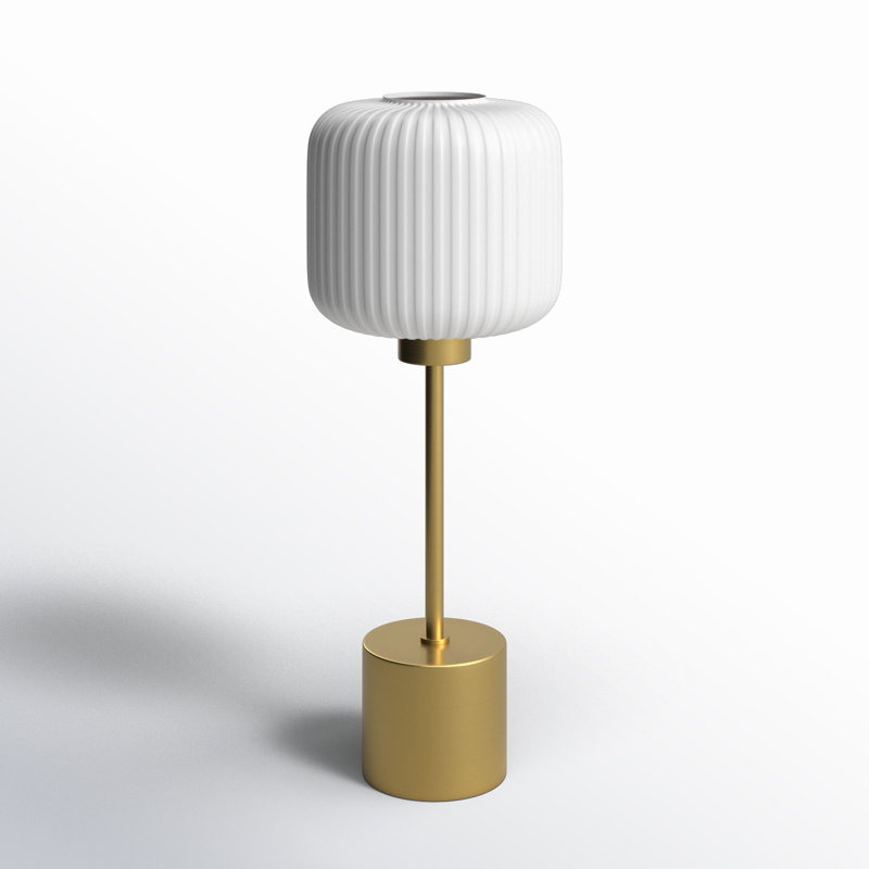 Gracieleigh Metal Table Lamp, White